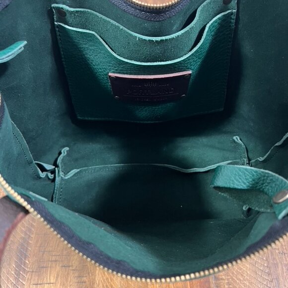 EUC Limited Edition Portland Leather Goods Bacalar Large Zipper Tote - Picture 6 of 6